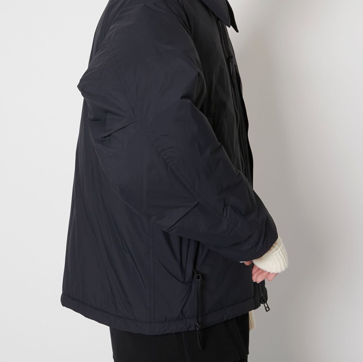 プロダクトトゥエルブ Primaloft Puffer Jacket (25AW-PBL01)BLACK