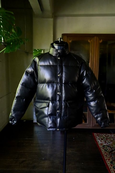 アプレッセ Leather Down Jacket(24AAP-01-01H)BLACK☆11月9日(土)発売！