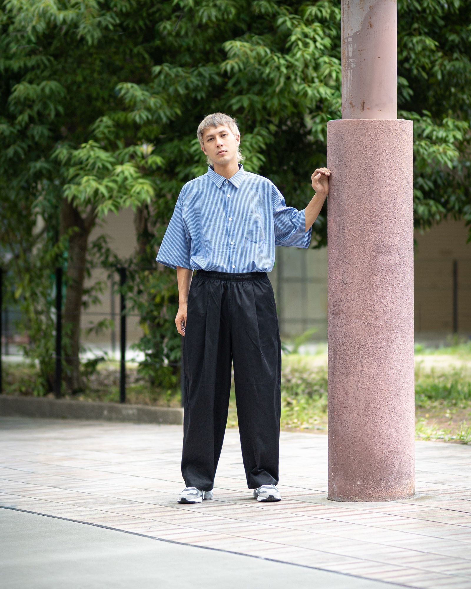 FreshService HRAFTeX® S/S STRIPE SHIRT (BLUE STRIPE) 5月30日(土)新作発売！