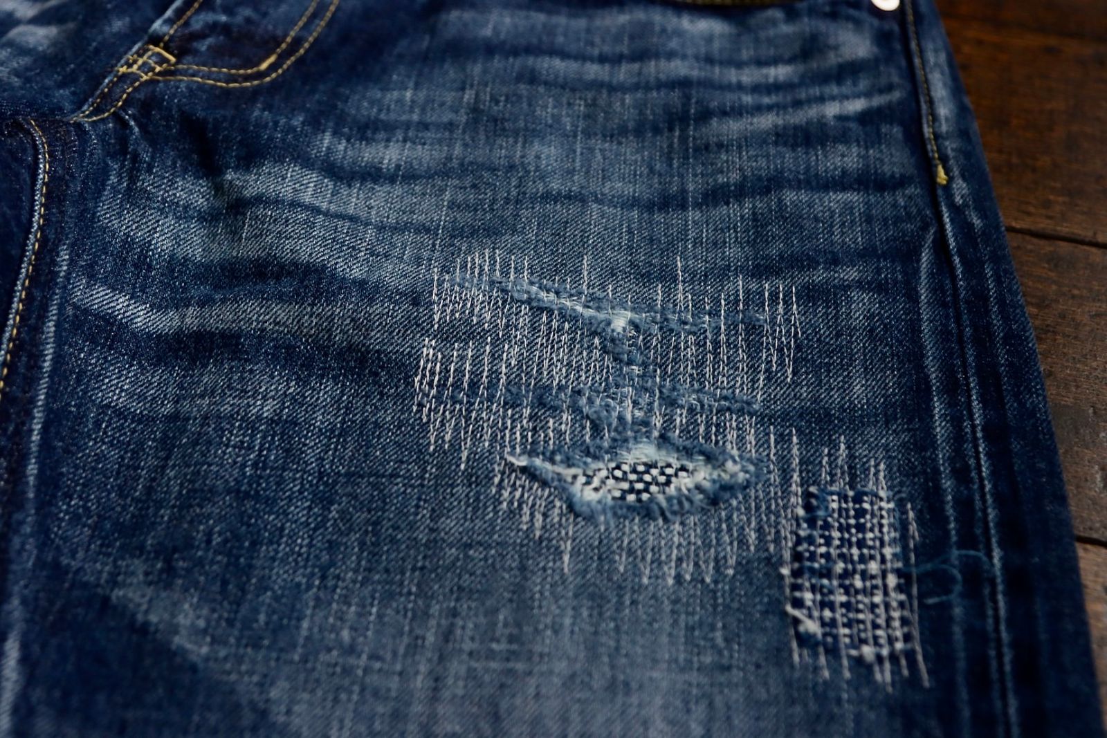 ファンダメンタルデニムSLIM FIT DENIM CS114(FA24MT114)INDIGO