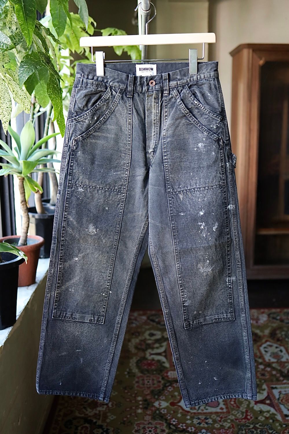 BOW WOW 25FWバウワウ  DUCK PAINTER PANTS AGED(BW252-DPP)AGED BLACK★10月25日(土)発売!