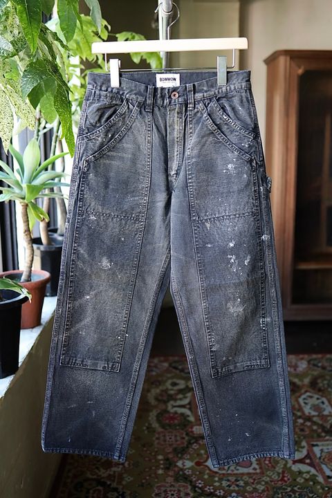 BOW WOW 25FWバウワウ  DUCK PAINTER PANTS AGED(BW252-DPP)AGED BLACK★10月25日(土)発売！