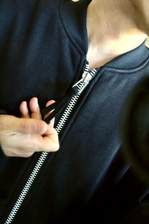 COMME des GARCONS HOMME 綿ウール裏毛MA-1ジャケットスタイル2025.11.10.