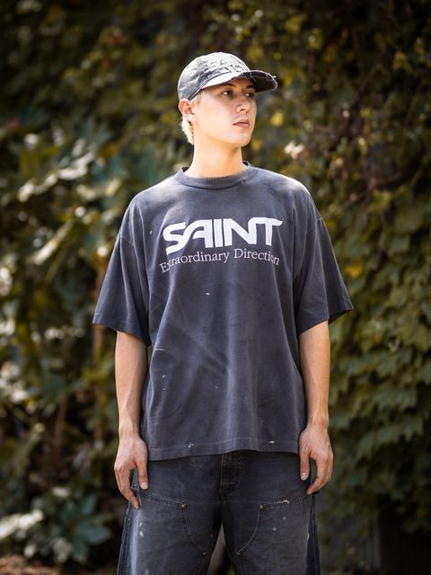 セントマイケル 26AW EMBROIDERY_SS T-SHIRT(SM-MK1-0000-005)BLACK☆8月22日(土)発売！