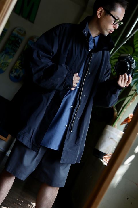 ATON 23AWモッズコートスタイル