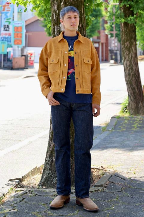 SAINT Mxxxxxx BBJ_SUEDE SHIRT スタイル ！