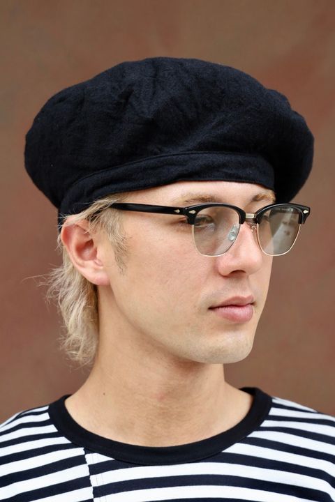 Yohji Yamamoto  新作天竺ボーダー Tシャツ MARKスタイル