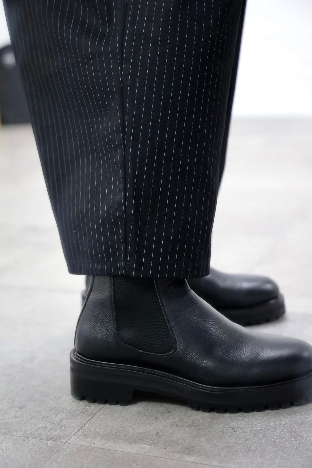 フレッシュサービス 26SS CORPORATE WIDE EASY PANTS(FSC262-40014B)BLACK STRIPE☆5月30日(土)発売！