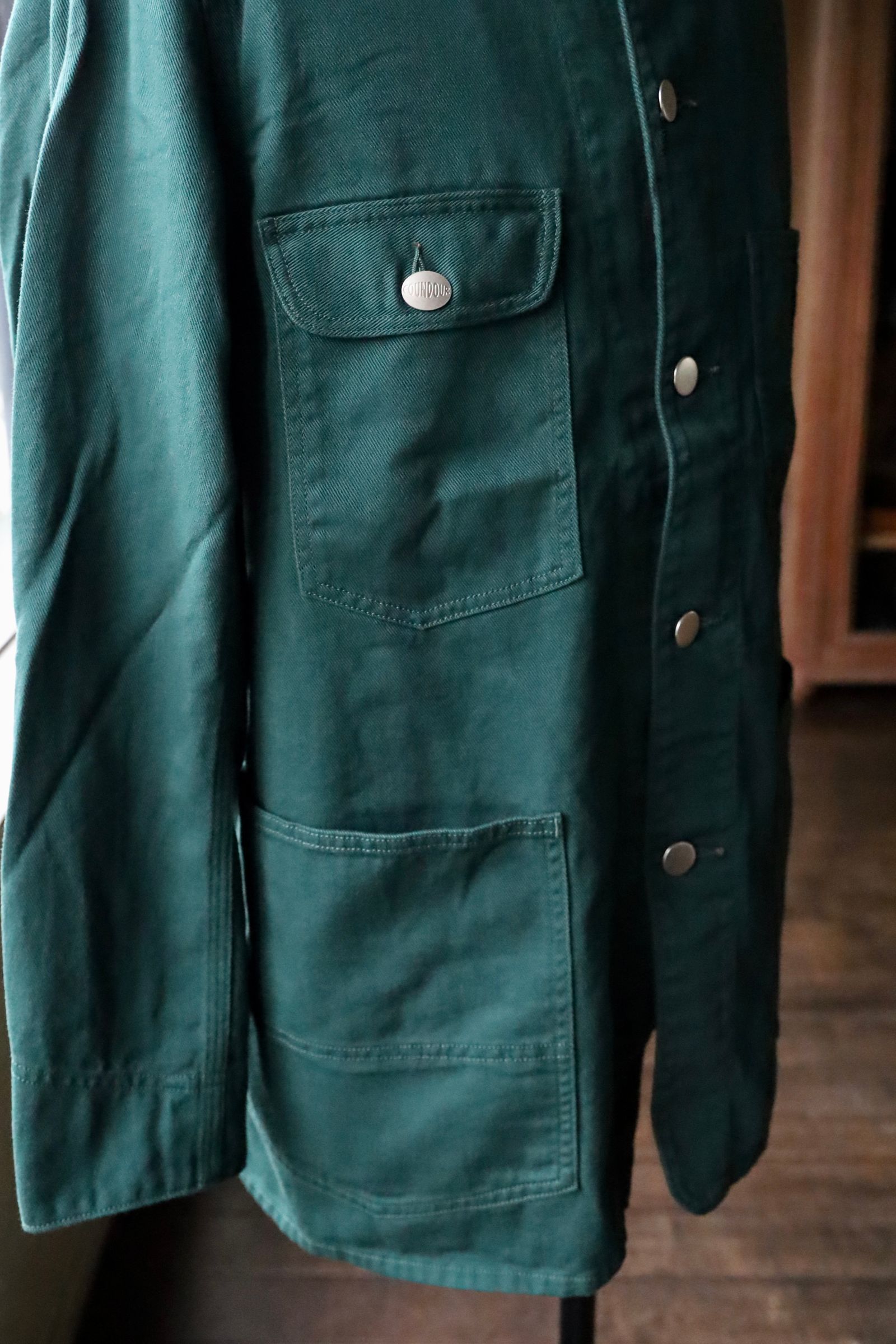 ファウンダ 25AW WORK JACKET (015FD252007)GREEN