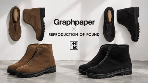 Graphpaper 2026AW「REPRODUCTION OF FOUND for GP RUSSIAN MILITARY BOOTS」☆9月19日(土)発売！