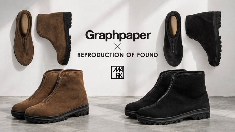 Graphpaper 2026AW「REPRODUCTION OF FOUND for GP RUSSIAN MILITARY BOOTS」☆9月19日(土)発売！