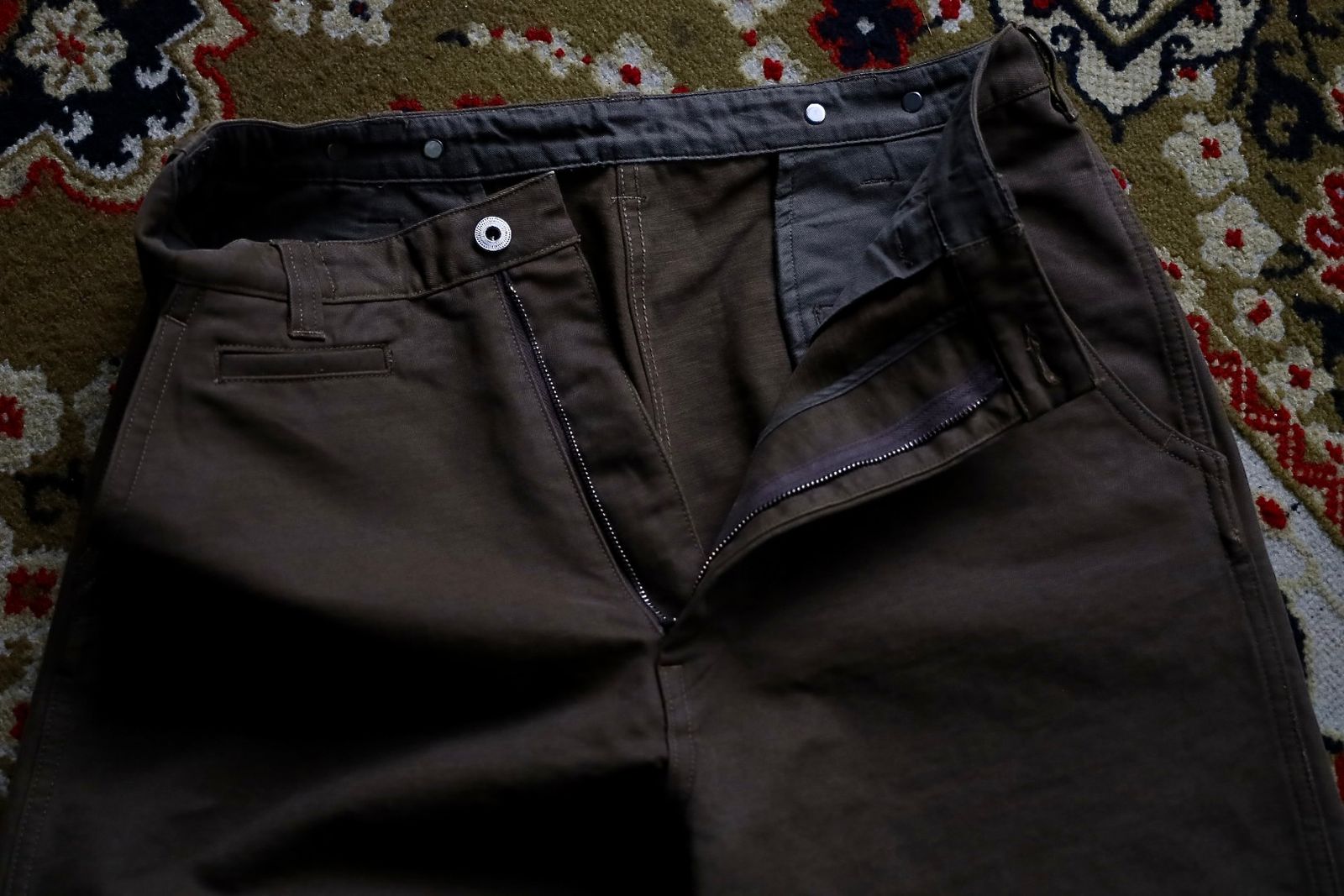 アプレッセ 2026 STYLE2 Vintage Motorcycle Trousers(26AAP-04-23)OLIVE☆9月5日(土)発売！