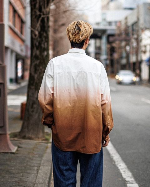 グラフペーパー Broad L/S Oversized Regular Collar Shirt スタイル 2月8日(土)新作発売！