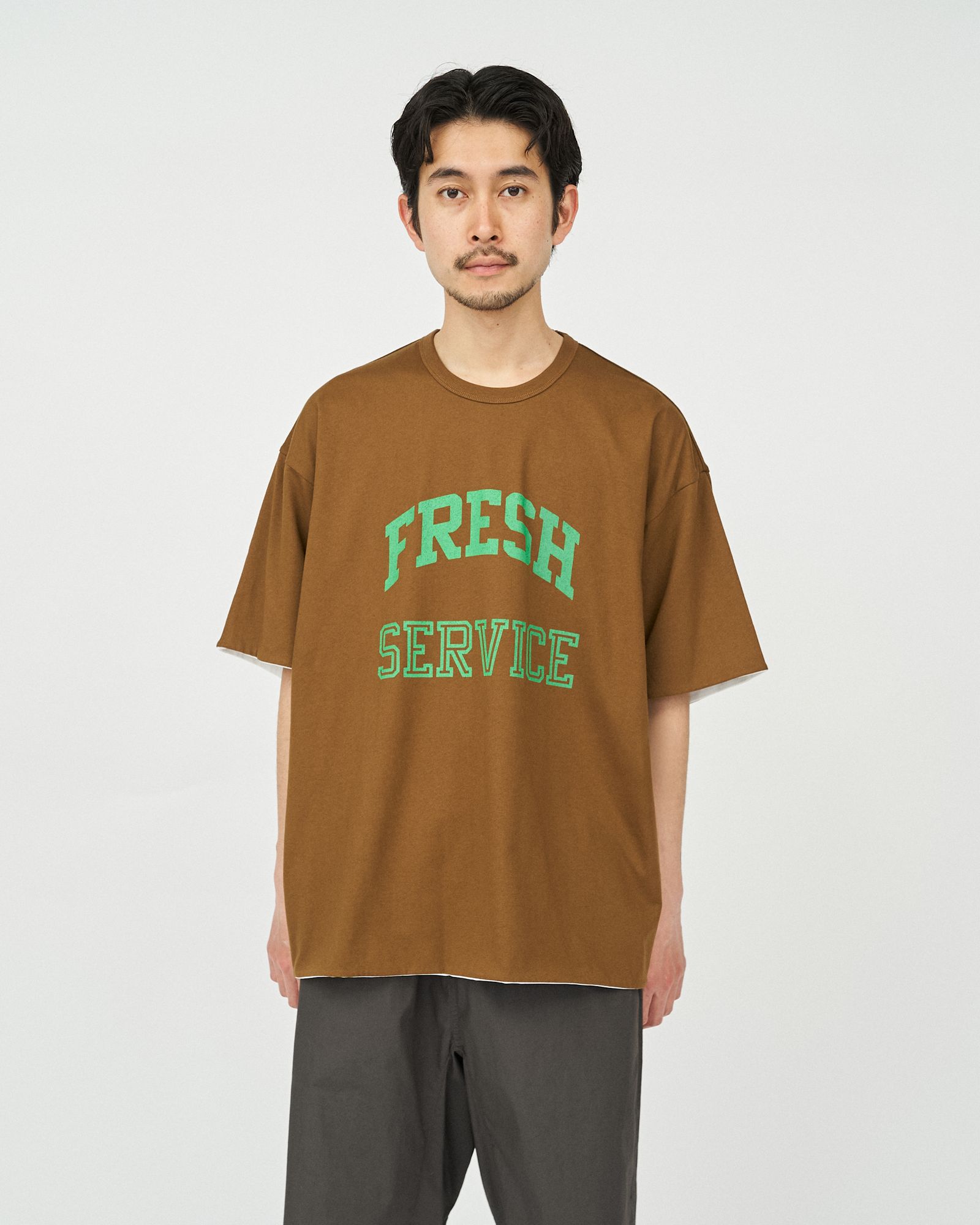 FreshService - フレッシュサービス REVERSIBLE S/S TEE (FSC252