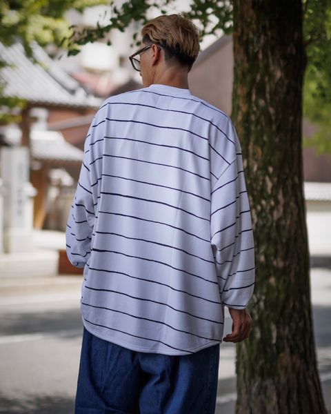 Stripes For Creative SUPER BIG WIDE SIDE STRIPE TECH LS TEE スタイル9月21日新作発売！