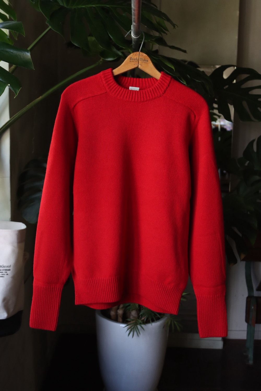 EVCONa.presse pullover sweater red
