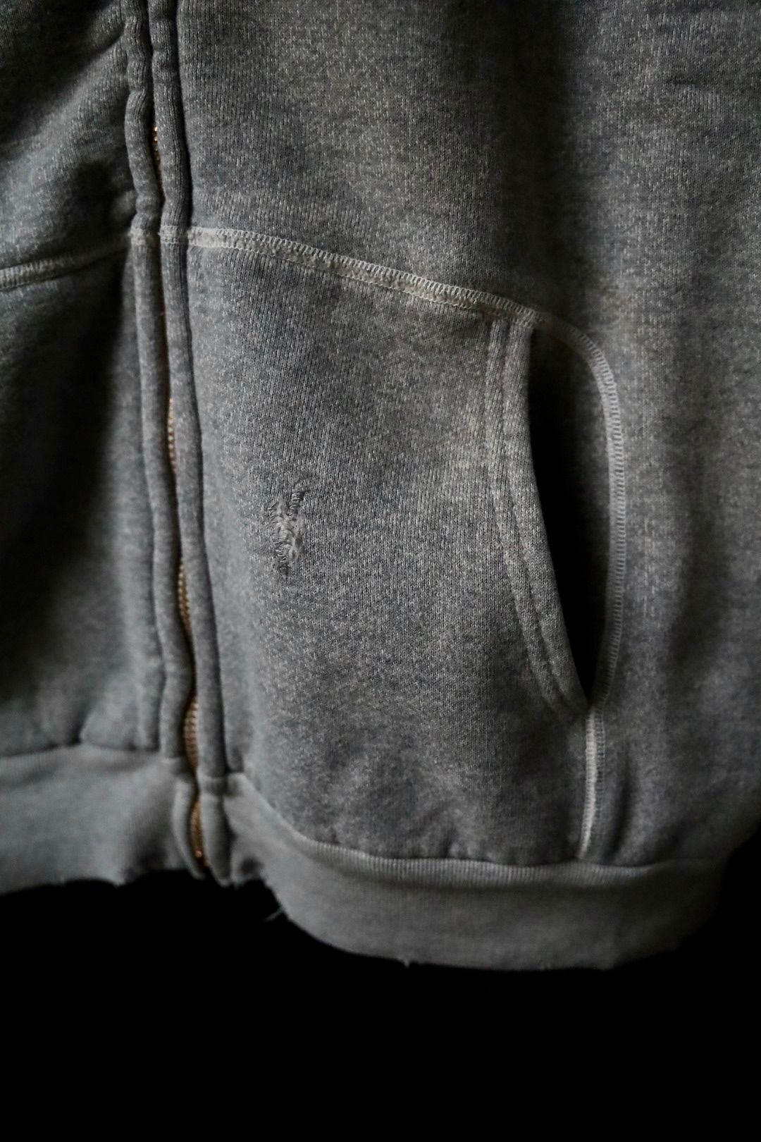 アプレッセ Vintage Zip Sweat Hoodie(24AAP-05-09K)ASH GRAY☆9月7日(土)発売！
