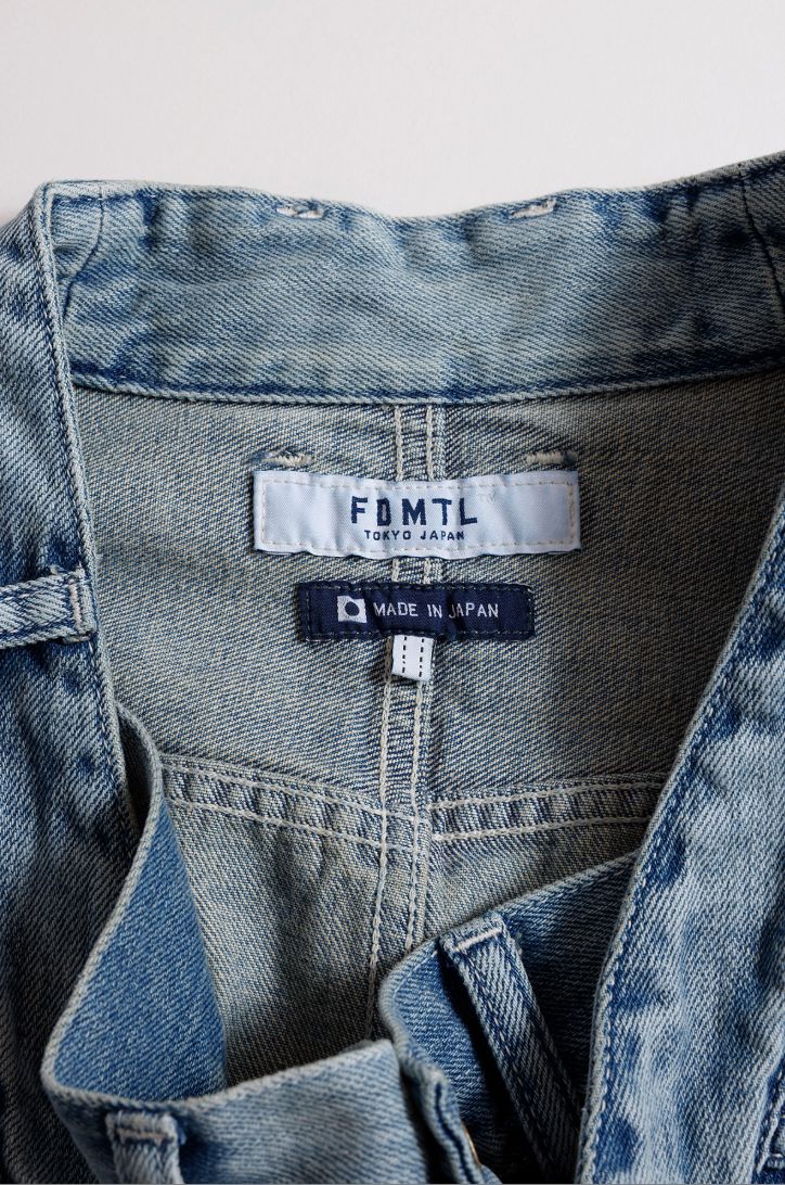 ファンダメンタル 26SS DENIM T-FORM JACKET 3YR WASH(FA26JK19U)INDIGO☆新作発売！