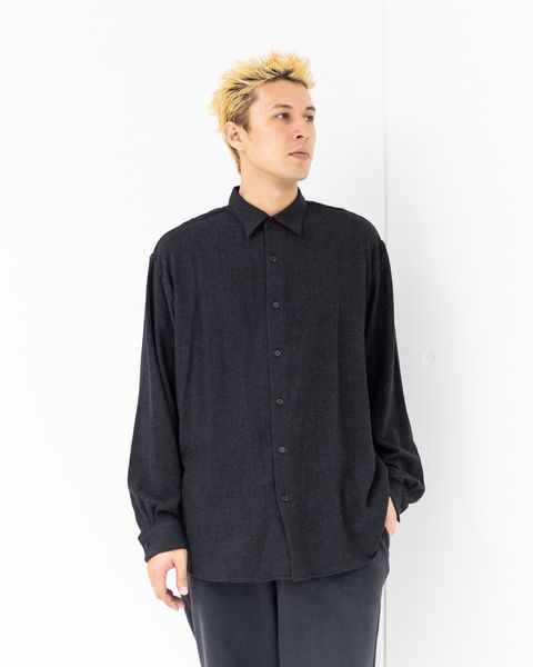 A.PRESSE Wool Regular Collar Shirt 9月27日(土)新作発売！