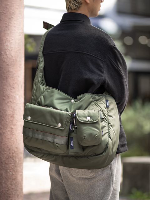 コムデギャルソンオム バッグ SHOULDER BAG(HR-K207-051)KHAKI☆10月2日(金)発売！