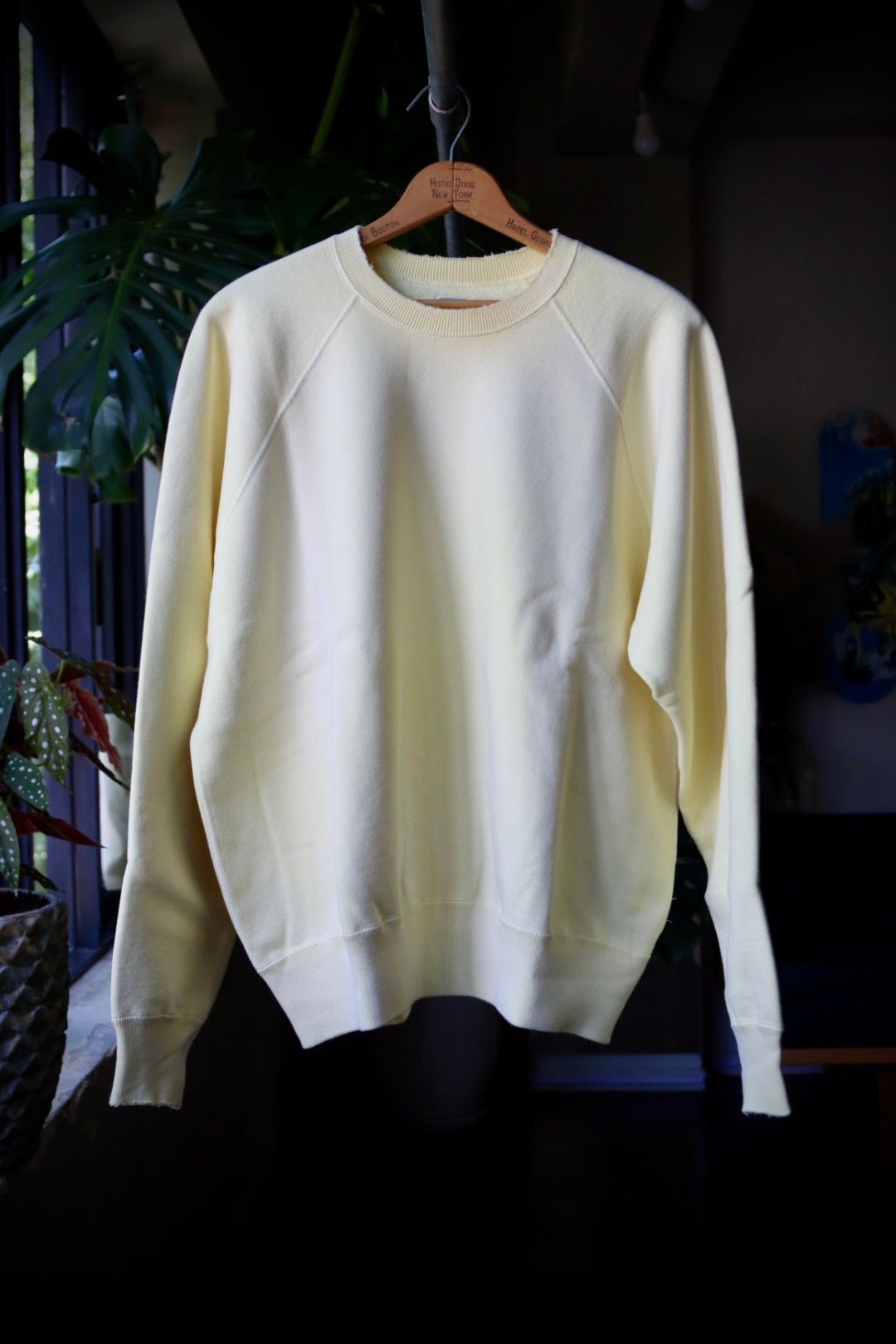 A.PRESSE - アプレッセ23AW Vintage Sweatshirt(23AAP-05-01K)YELLOW