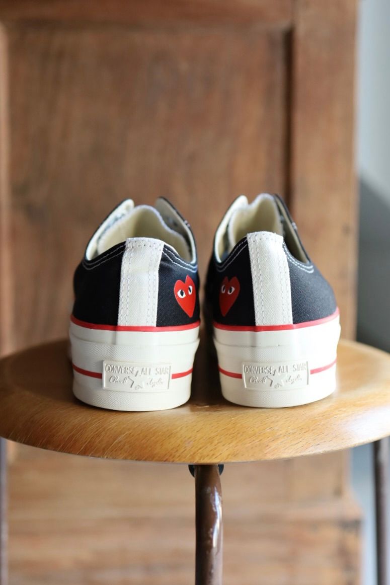 プレイコムデギャルソン PLAY CONVERSE CHUCK TAYLOR(AZ-K125-001-1)BLACK