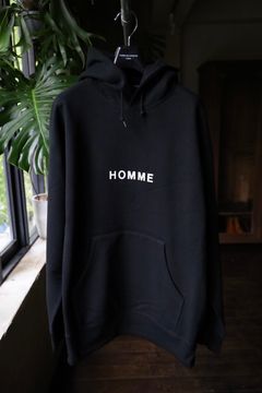 コムデギャルソンオム 25FW HOMMEプリントパーカー(HP-T105-051)BLACK☆10月3日(金)新作発売！