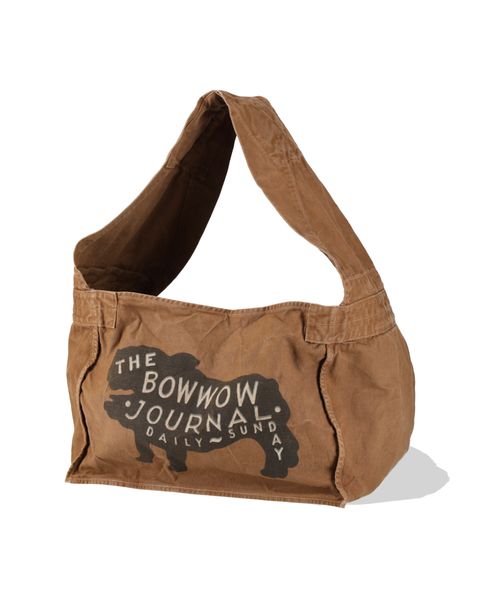 BOW WOW 26SS バウワウ THE BOW WOW JOURNAL NEWSPAPER BAG AGED(BW261-BJNB)BROWN☆3月7日(土)発売！