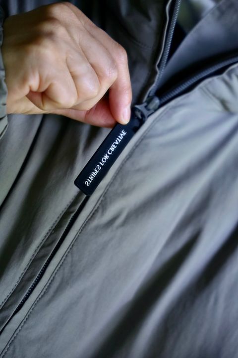 S.F.C HOODIE PUFF JACKETスタイル