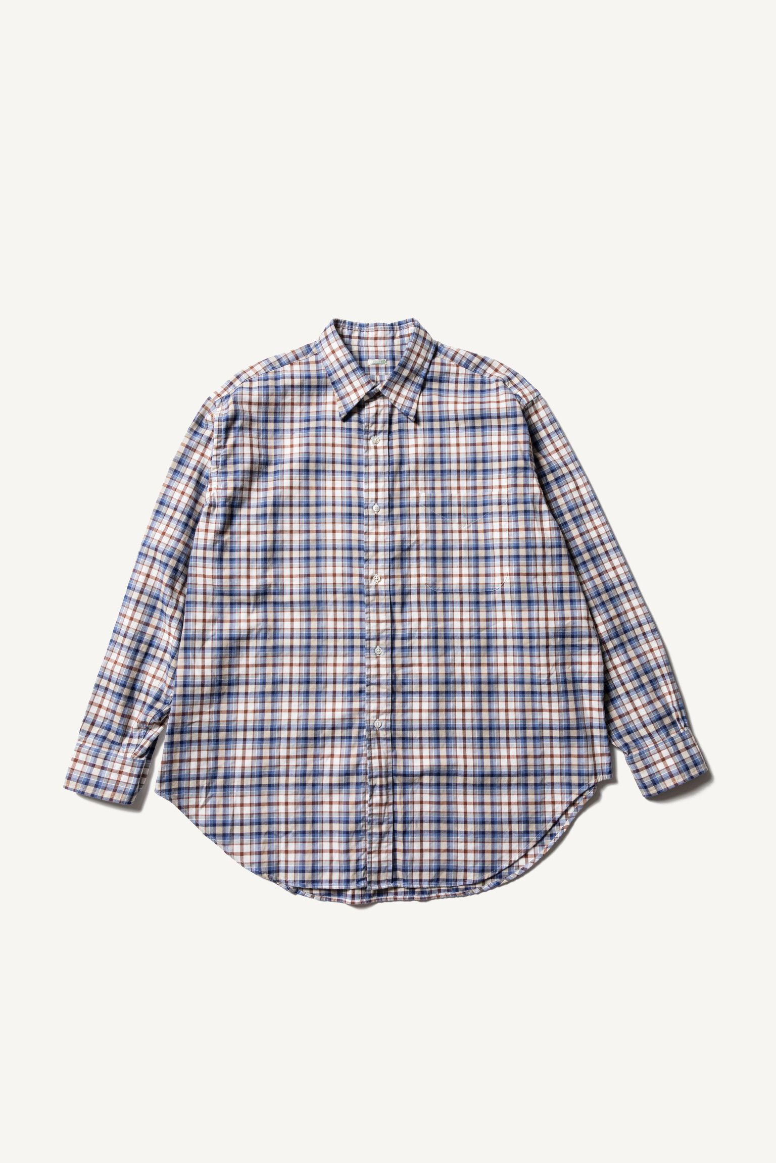 A.PRESSE - アプレッセ22FW Flannel Shirt(22AAP-02-06HA)BLUE