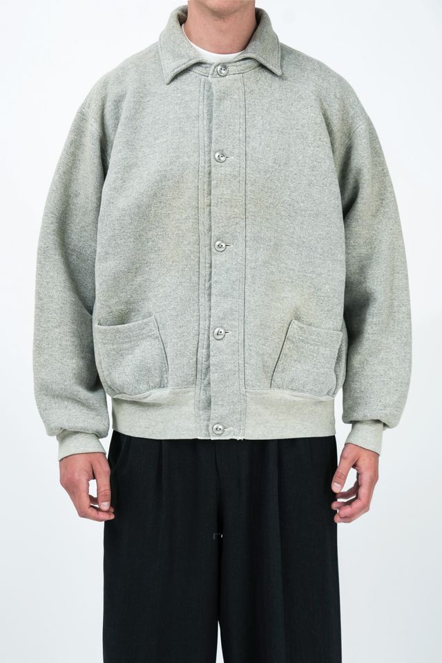 A.PRESSE - アプレッセ 2026 STYLE1 Vintage Sweat Cardigan(26SAP-05