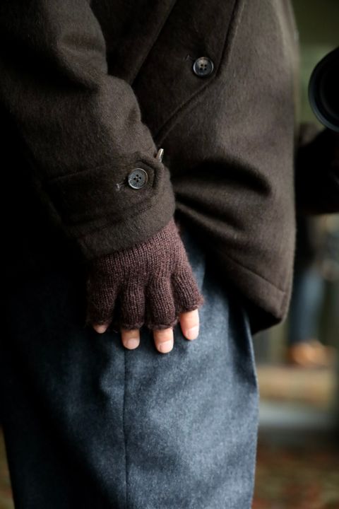 COMME des GARCONS HOMME 26FW リバーシブルキルティングジャケット"BROWN"スタイル
