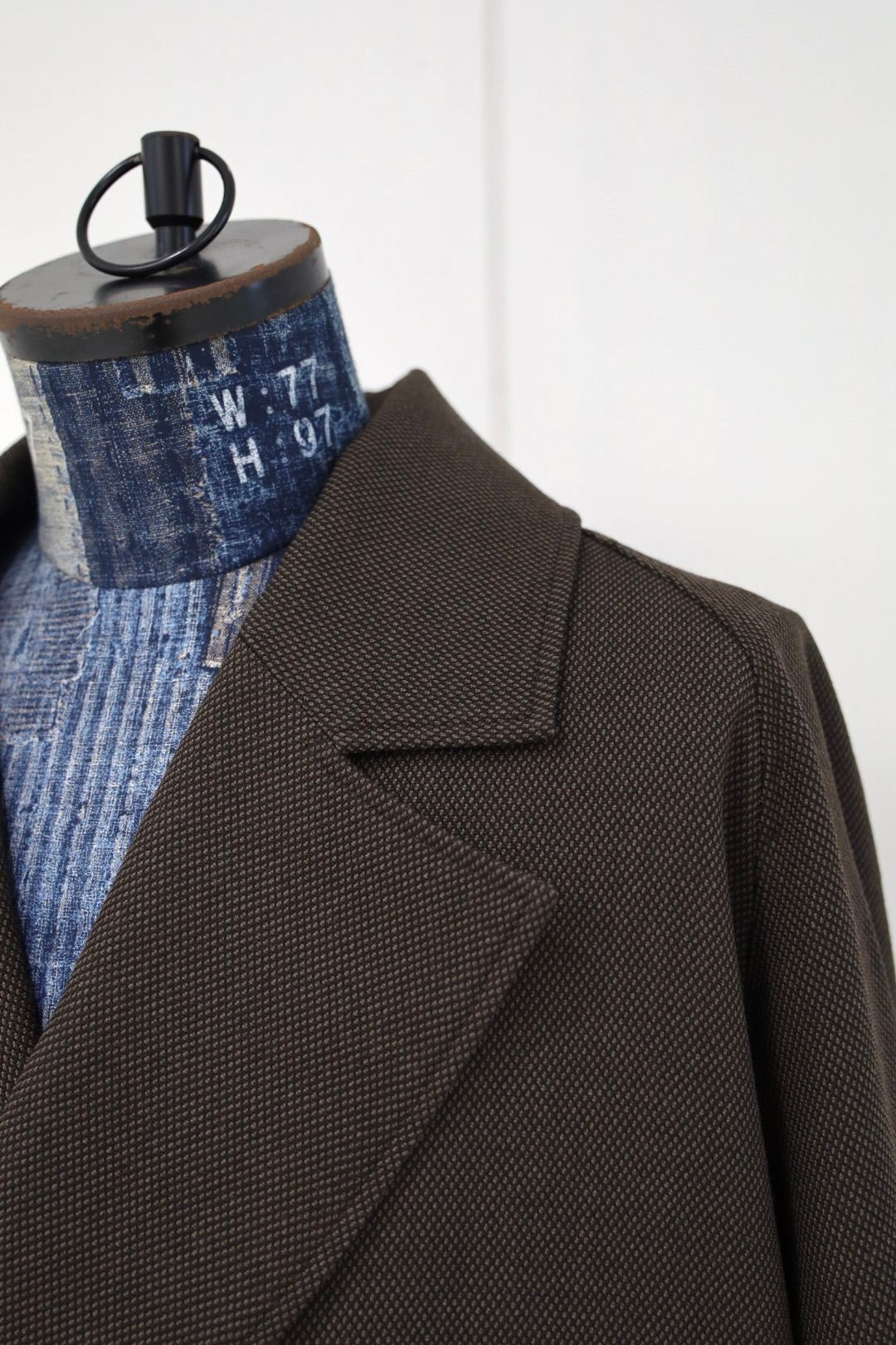 マーカ 26AW GREAT COAT(M26C10CO01C)BROWN BIRD’S-EYE☆新作発売！