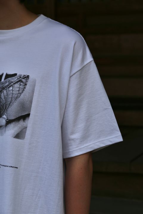 Graphpaper POET MEETS DUBWISE fOversized Tee “WORDS AND SILENCE” style 2021..7.10.