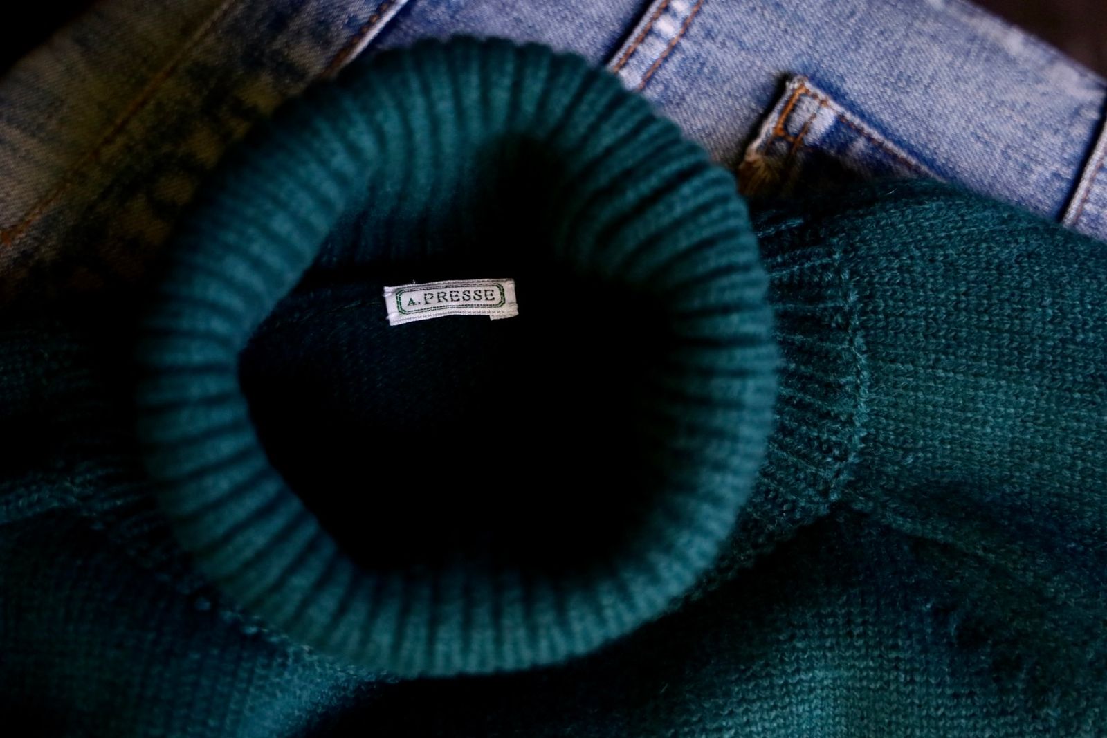 アプレッセ Turtleneck Sweater(24AAP-03-10K)GREEN