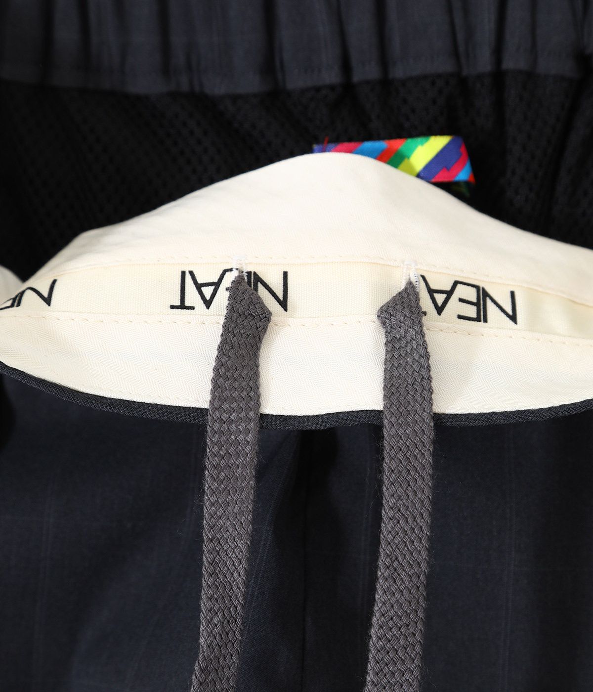 is-ness×NEAT LORO PIANA SPORT FABRICS PANTS"CHARCOAL"イズネス22SS