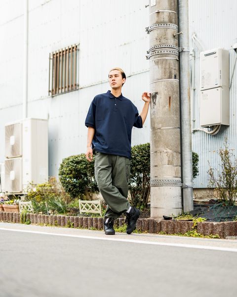 FreshService DRY PIQUE JERSEY S/S POLO(NAVY)3月15日(土)新作発売！
