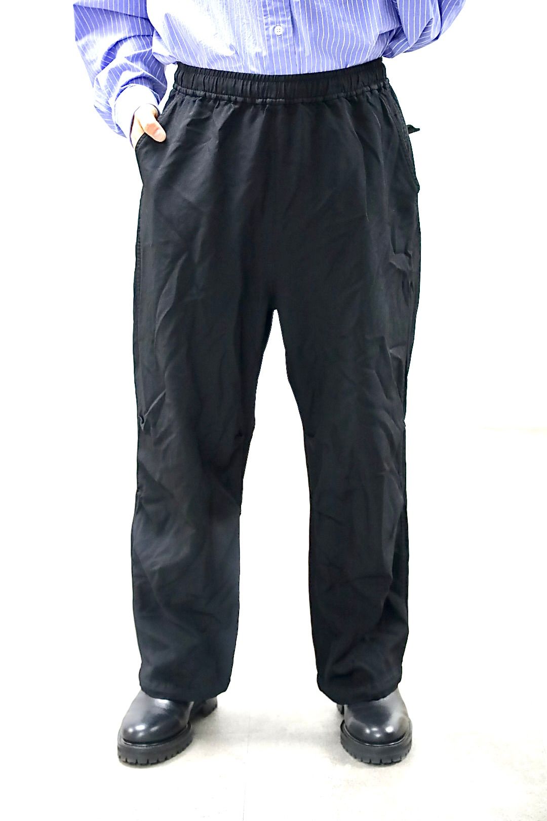 COMME des GARCONS HOMME 26SS エステルサージ製品染め3Bジャケットスタイル