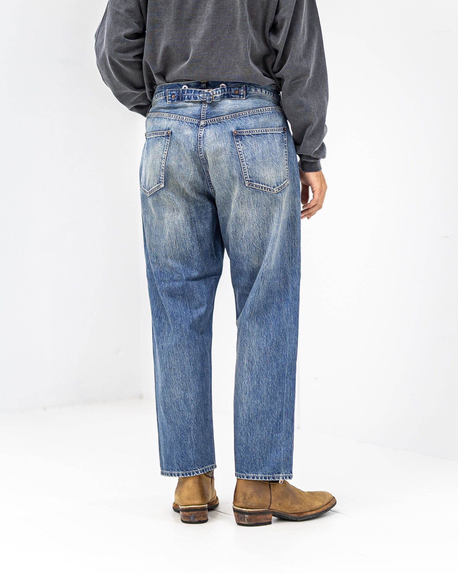 アプレッセ 2025 STYLE2 No.22 Washed Wide Denim Pants(AP-4003)INDIGO☆9月13日(土)発売！