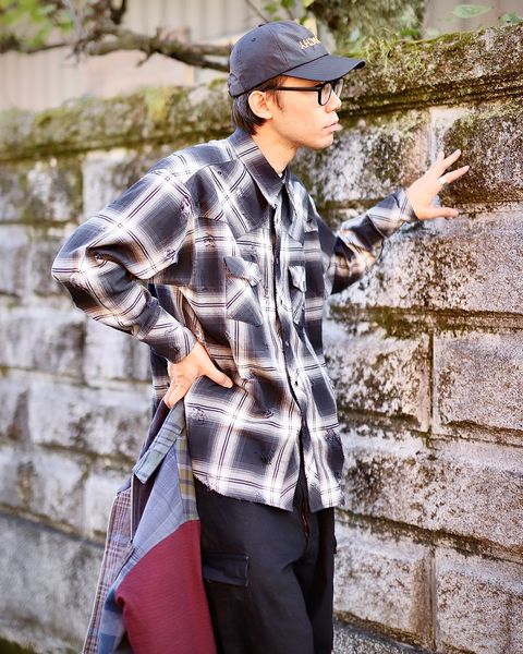 RAFUラフ23AW リメイクジャケット Remake Jacketスタイル