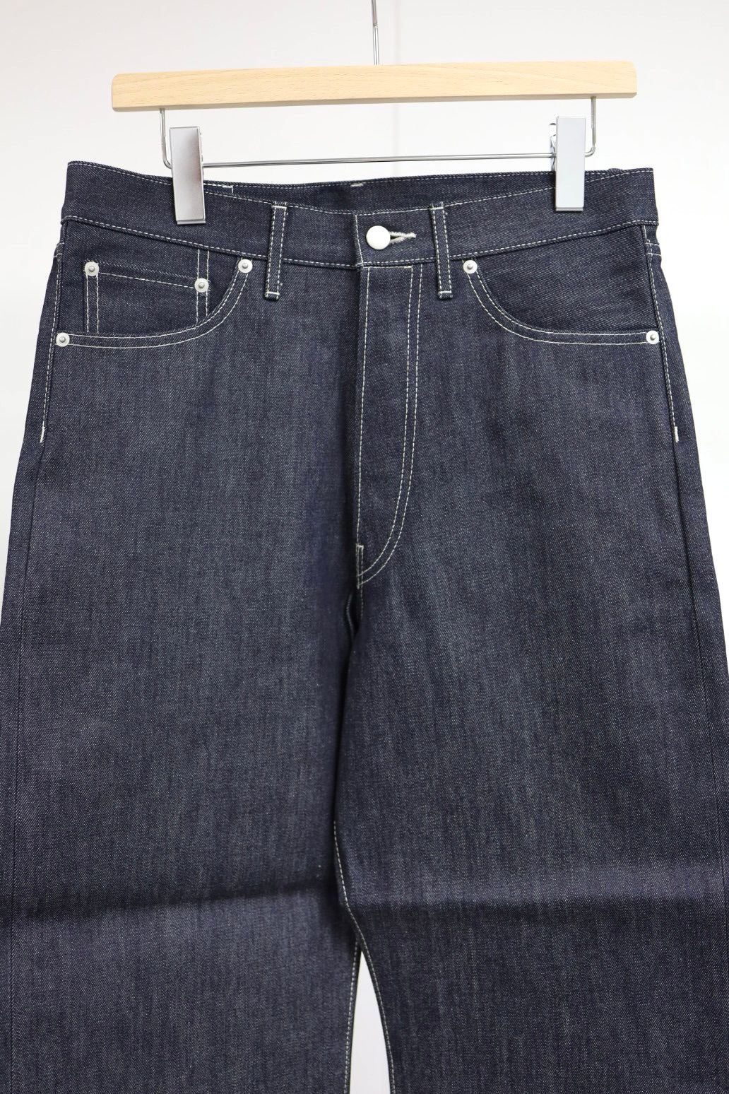 グラフペーパー Selvage Denim Five Pocket wide Straight Pants(GU261-40059RB)INDIGO_RIGID★1月24日(土)発売！