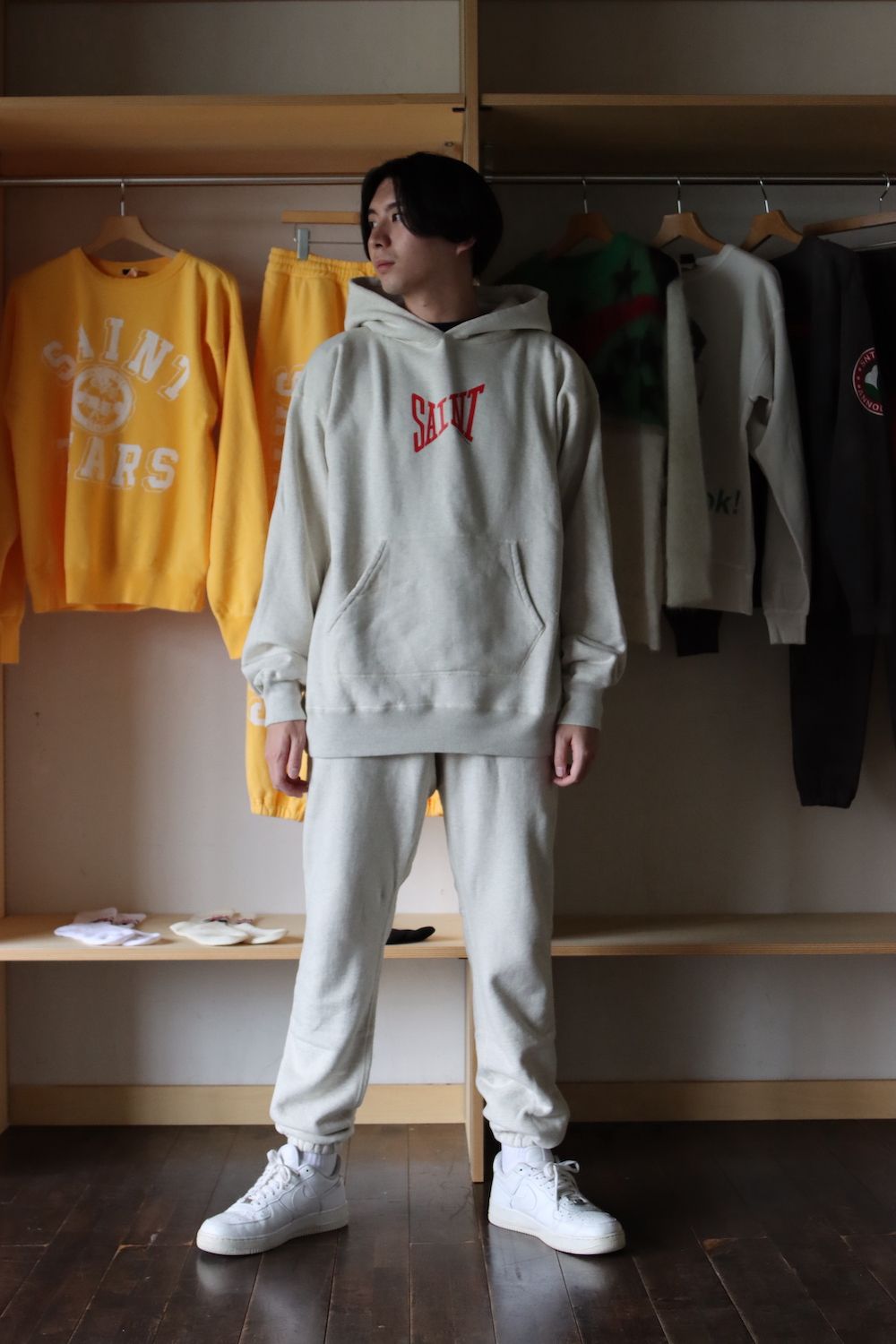 ©SAINT M×××××× HOODIE_LOGO(SM-A21-0000-033) style.2021.9.3.