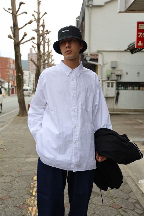 フレッシュサービス BACK SATEEN FIELD JACKET スタイル