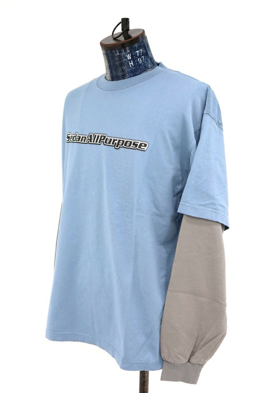 セダンオールパーパス 26SS Skate Logo Layered L/S Tee(SD26S-CT05)Slate x Grey☆3月7日(土)発売！
