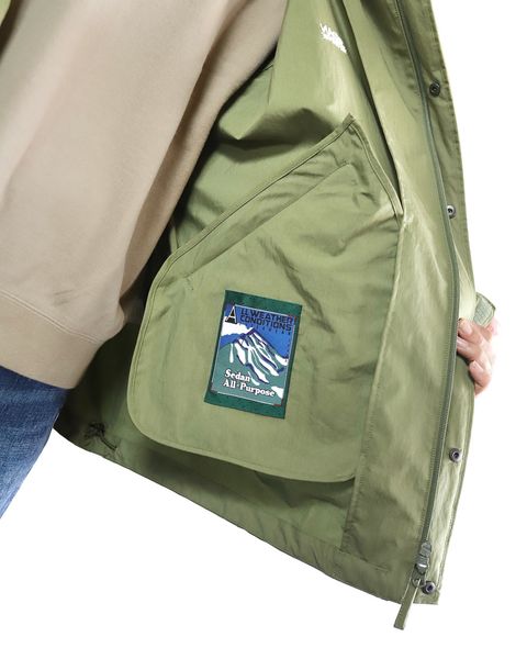 SEDAN ALL-PURPOSE SS24 新作 NYCO Hooded Jacket style 2024.3.17