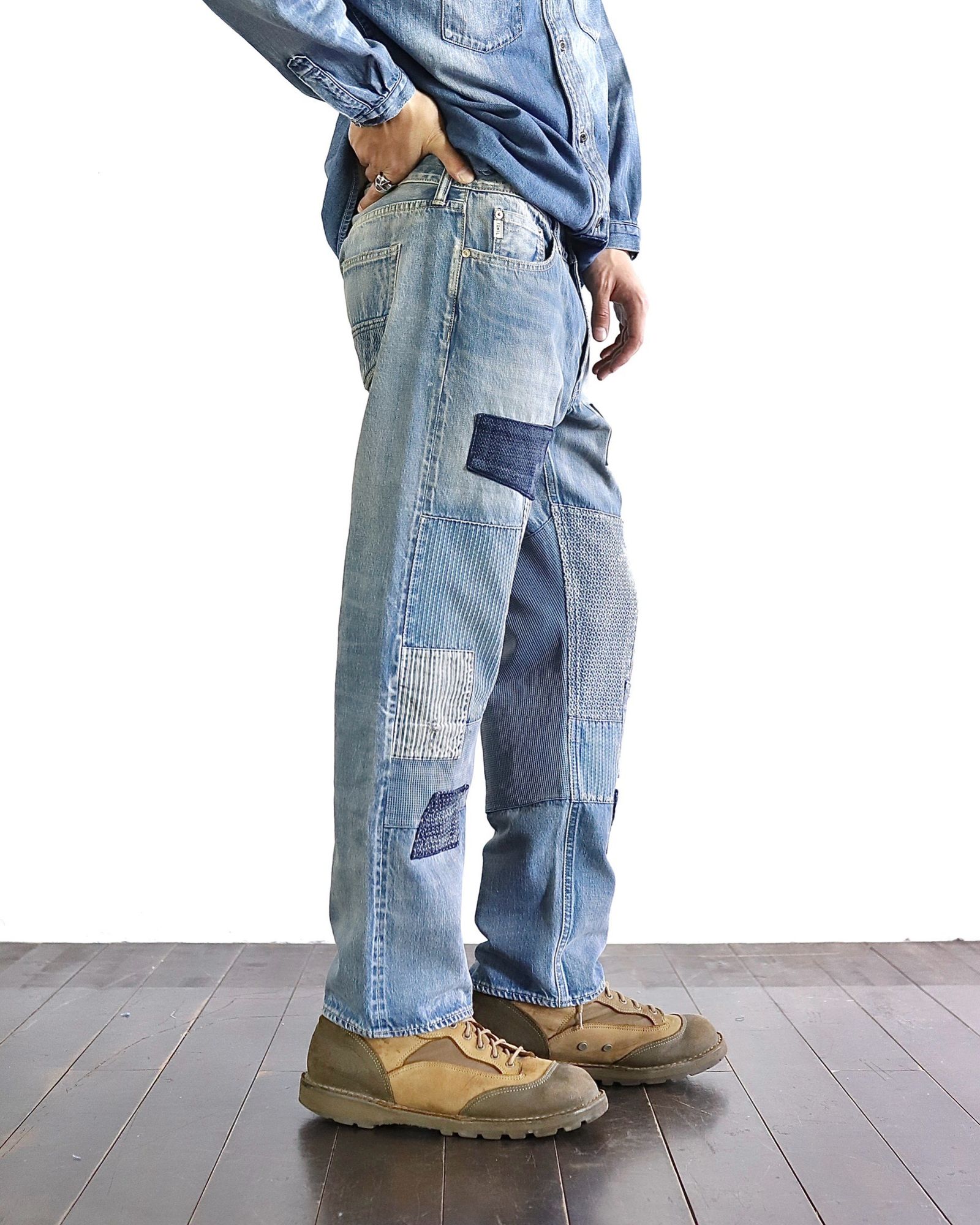 FDMTL 24SS DENIM SHIRT 3YR WASH style 2024.4.14