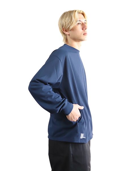 FreshService 24SS 新作 DRY JERSEY L/S CREW NECK TEE(NAVY) style 2024.3.22