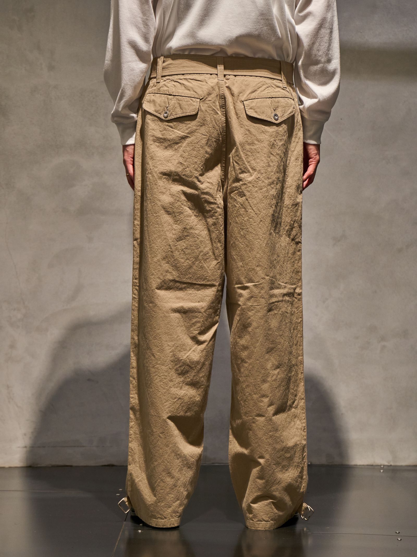 KHOKI ARMY ORANGE STRIPE TROUSERS カーゴパンツ jayamuktimandiri.com