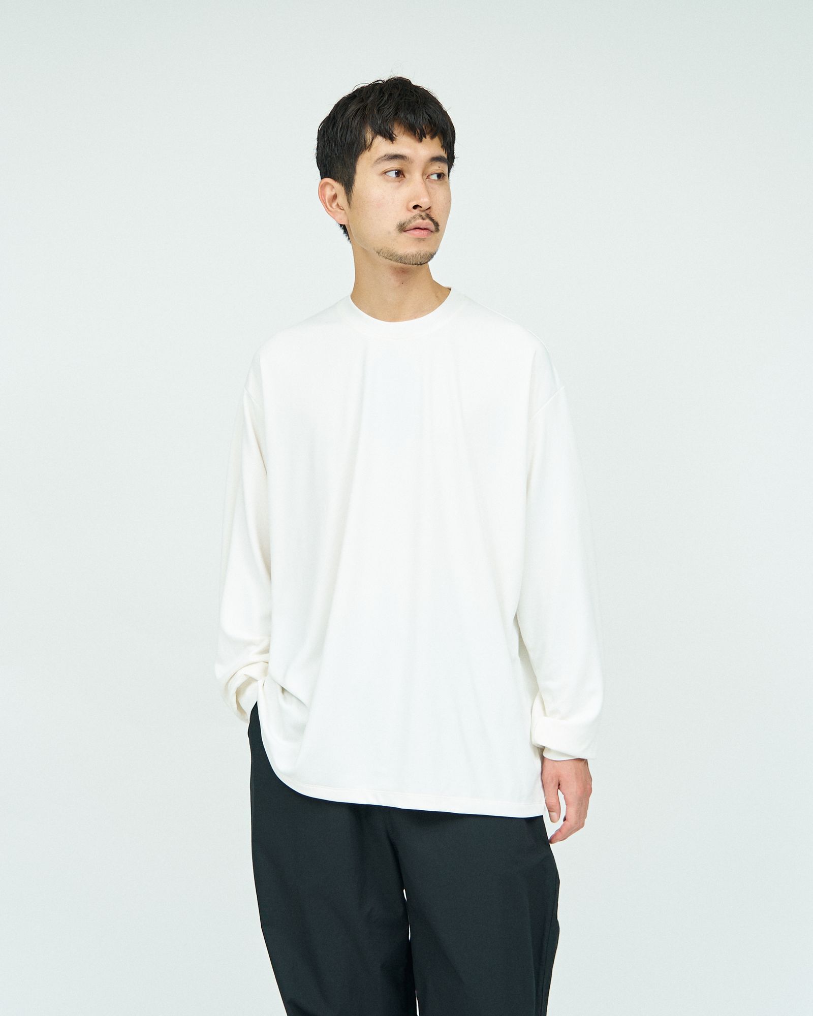 フレッシュサービス 2-PACK TECH SMOOTH L/S CREW NECK(FSS261-70135B)WHITE☆2月28日(土)発売！