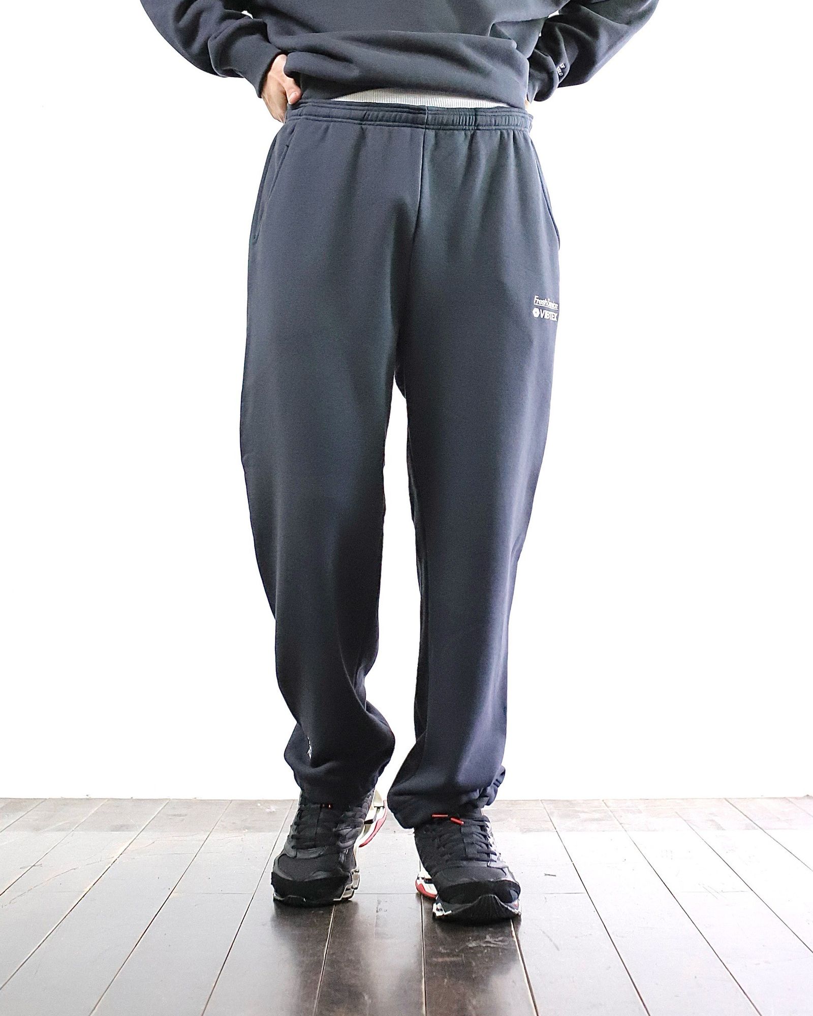 VIBTEX for FreshService 24SS  SWEAT CREW NECK PULLOVER(GRAY) style 2024.5.17